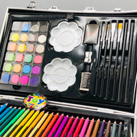145Pcs Premium Hello Kitty Themed Kids Painting Kit Briefcase
