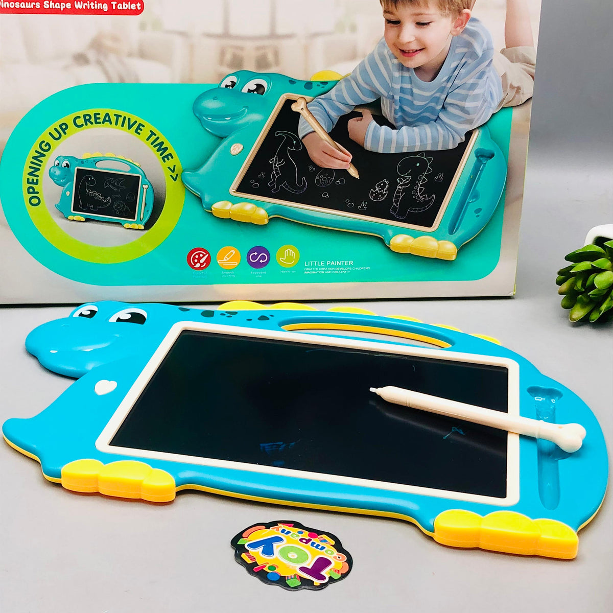 Kids Dinosaur LCD Writing Tablet