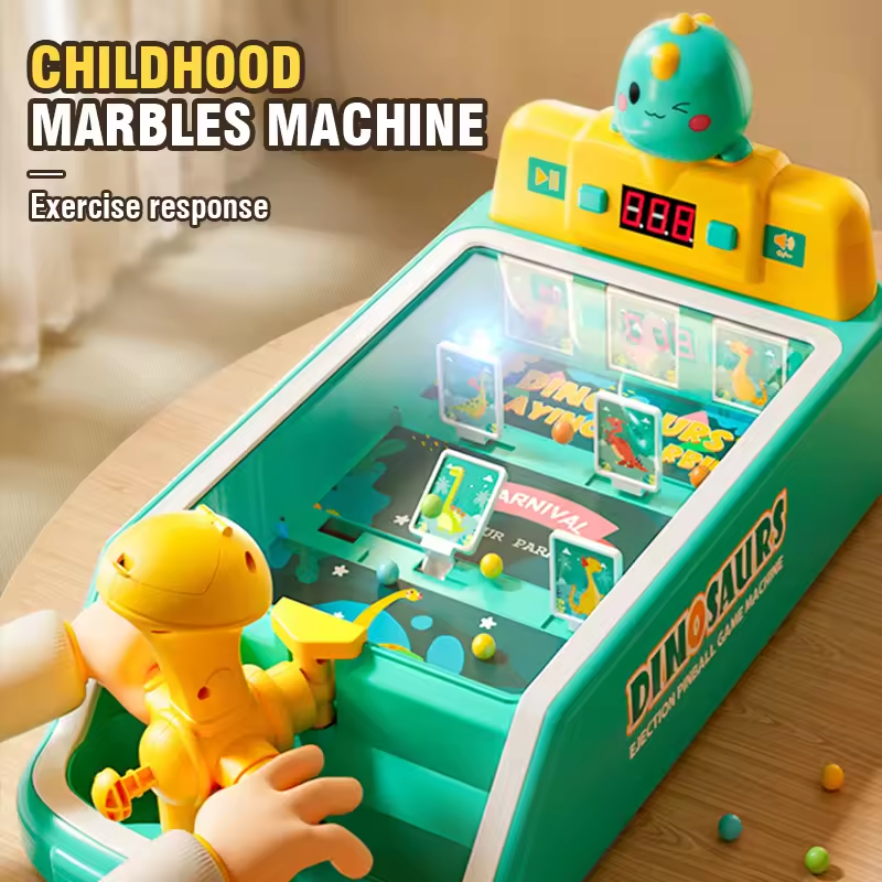 Kids Dinosaur Themed Large Pinball Shooting Machine