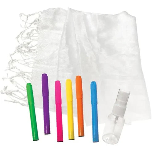 DIY Color Dye Scarf