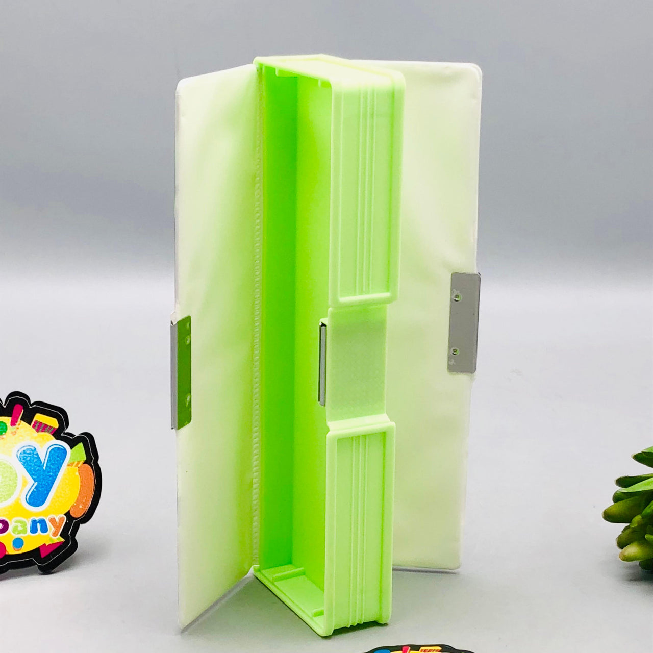 Mini Hero Themed Double-Sided Geometry Box - Green