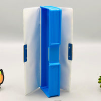 Mini Hero Themed Double-Sided Geometry Box - Blue