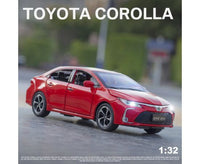 1:32 Diecast Toyota Corolla Hybrid Model Car