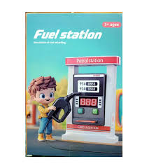 Battery Operated Kids Fuel Station Toy