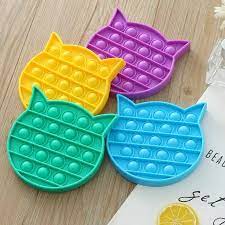 Push Pop It Bubble Fidget - Cat