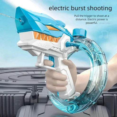 Electric Shark Continuous Water Firing Gun