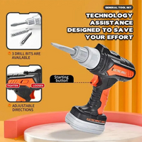 16Pcs Kids Pretend Play Tool Set With Electric Drill