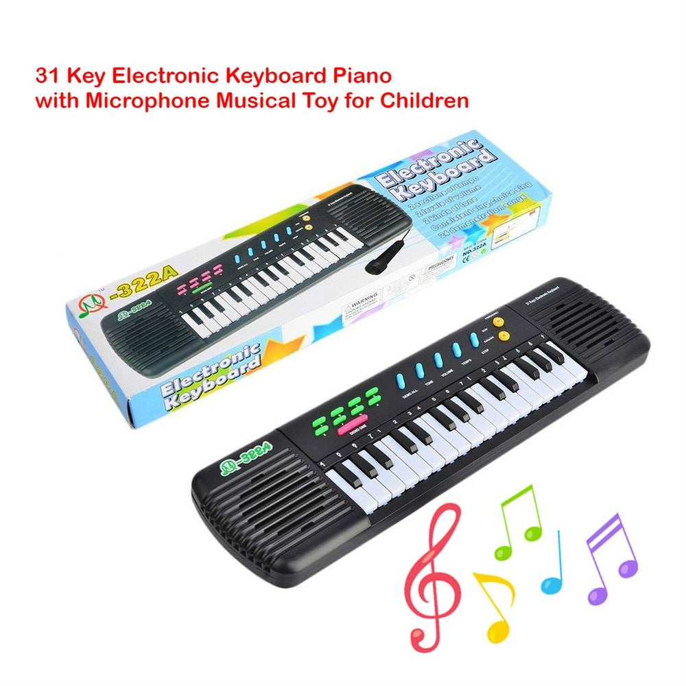 31-Keys Electronic Keyboard With Microphone