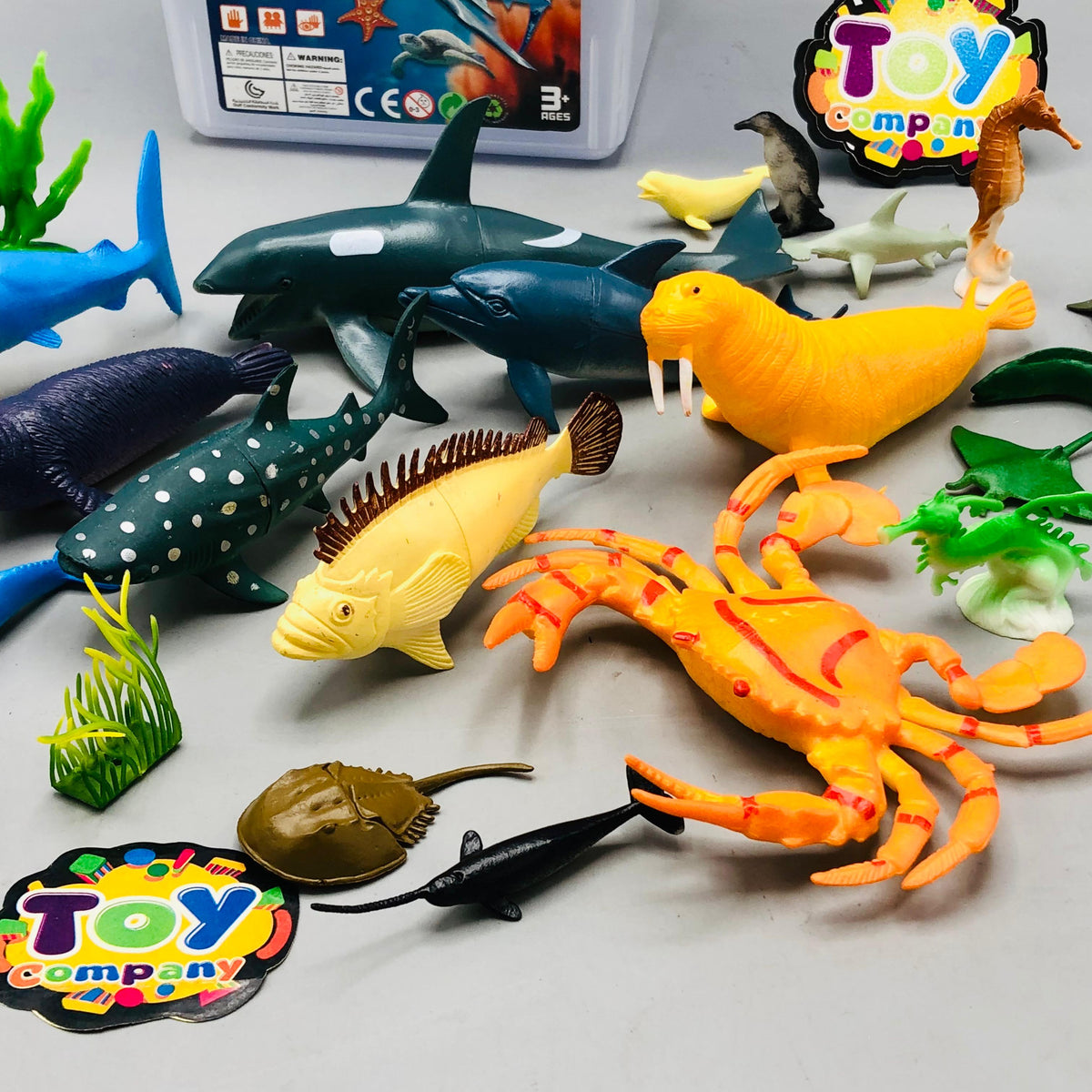 25Pcs Kids Wild Sea Animal World Toy - Major Fault