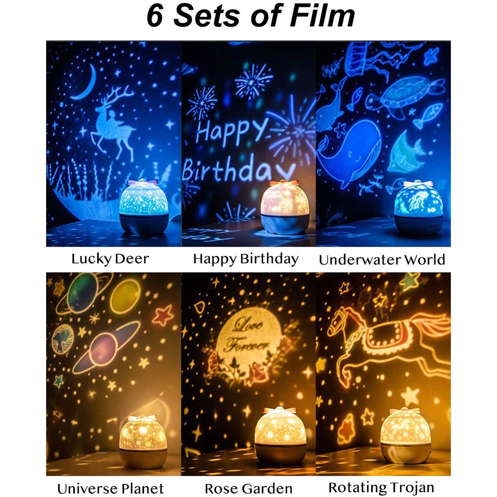 Kids Night Lights Projector Lamp