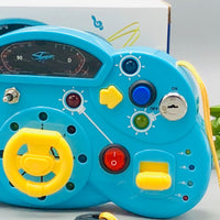 Toddlers Mini Steering Wheel With Colorful Lights