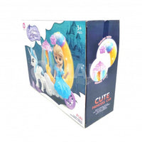 Electric Sofia Moon Carriage Toy With Light & Music