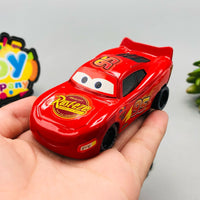 McQueen Inertial Container Truck With 2Pcs Alloy Cars