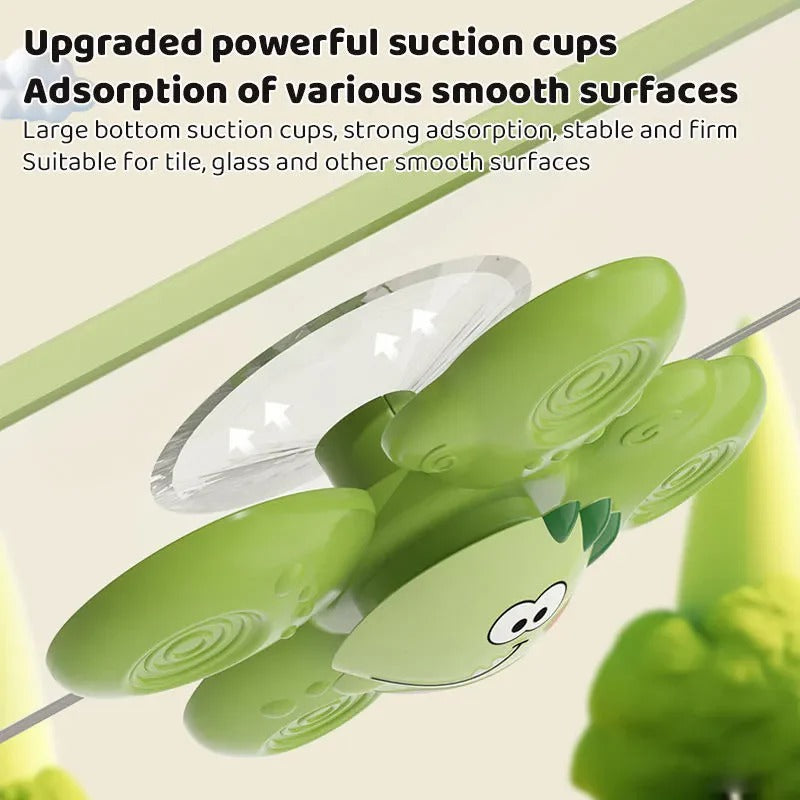 3Pcs Cute Animal Themed Baby Spinning Rattles