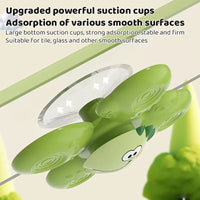 3Pcs Cute Animal Themed Baby Spinning Rattles