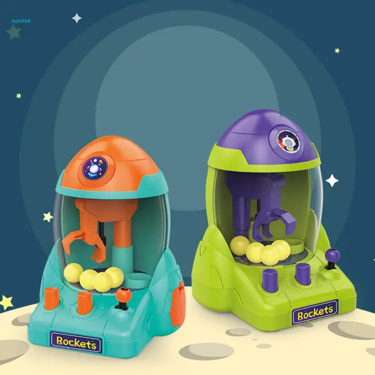 Space Rocket Ball Catcher Mini Claw Game