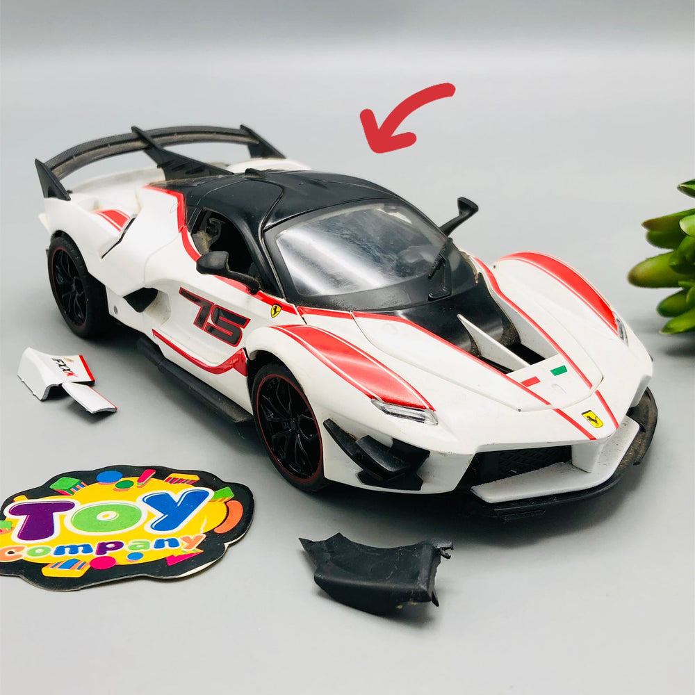 1:24 Diecast Ferrari FXX-K Sports Model Car - Minor Fault