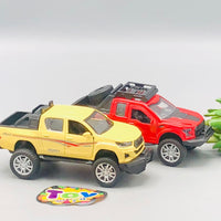 2Pc Diecast Mini Toyota Hilux Pullback Models