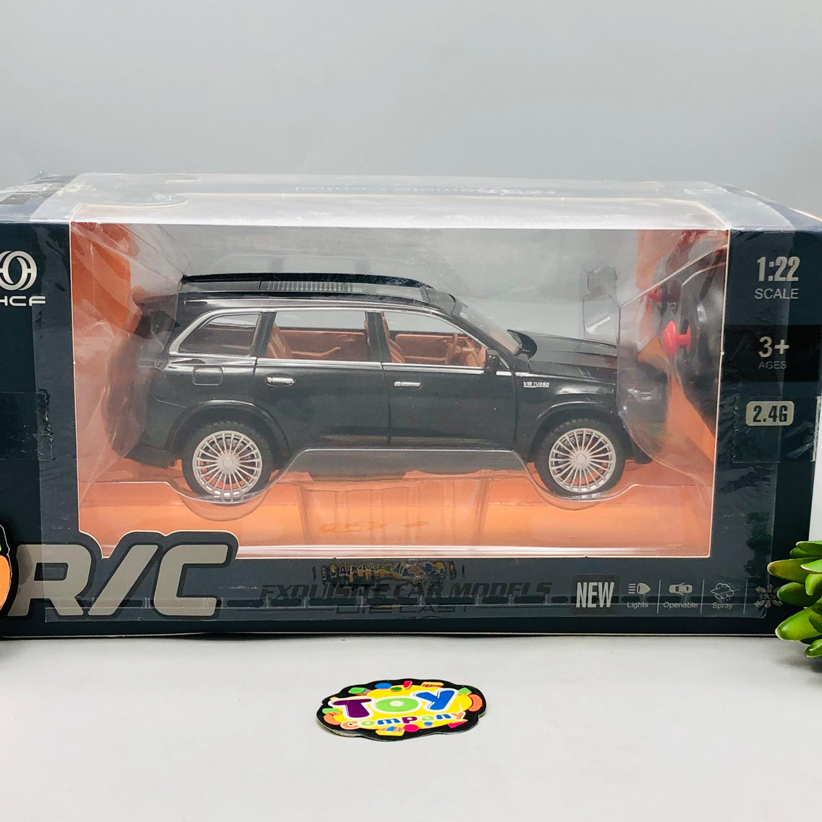 1:22 RC Diecast Mercedes GLS600 Model Car With Smoke
