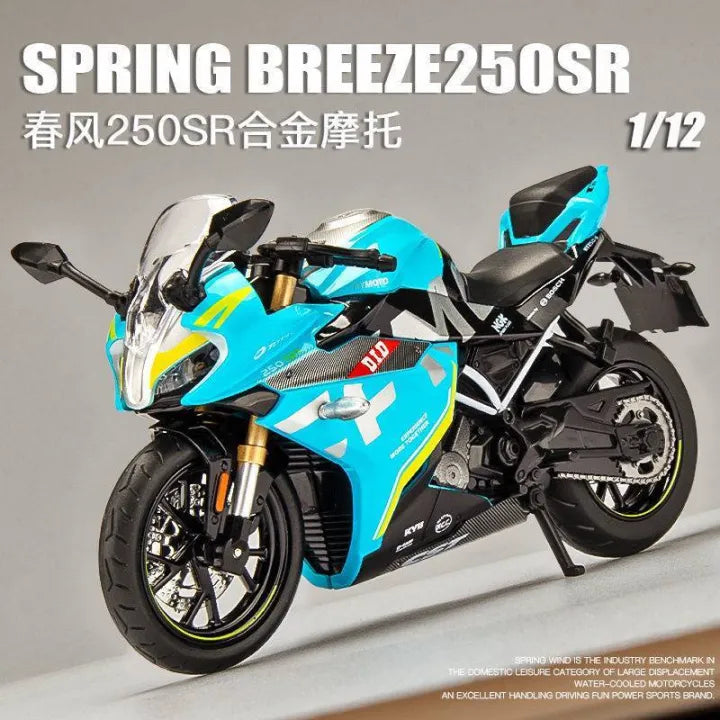 Diecast Spring Breeze 250SR Model Bike