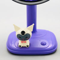 Rechargeable Kuromi Desktop Fan With Cartoon Buddy