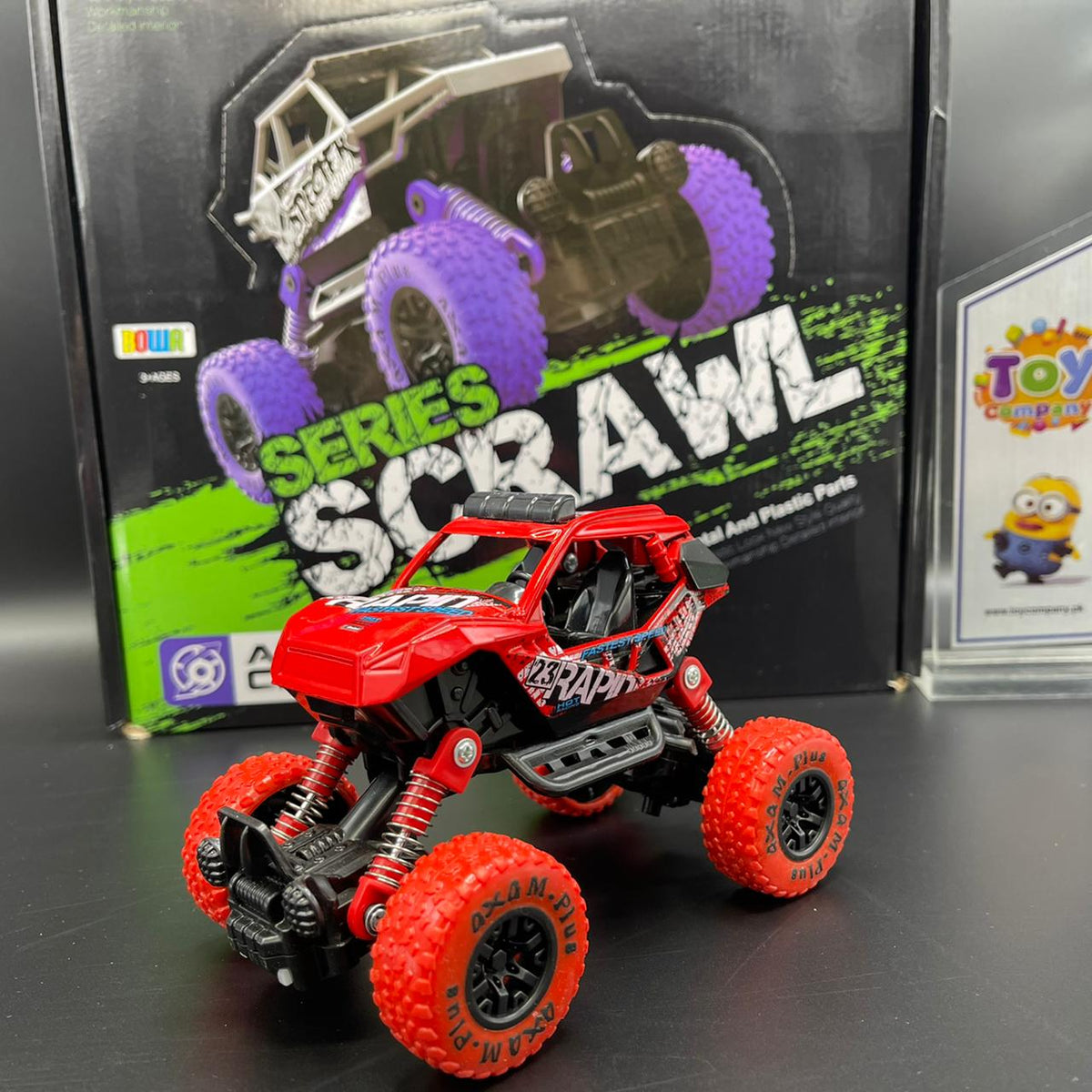 Alloy Metal Scrawl Series 4 x 4 Climbing Car