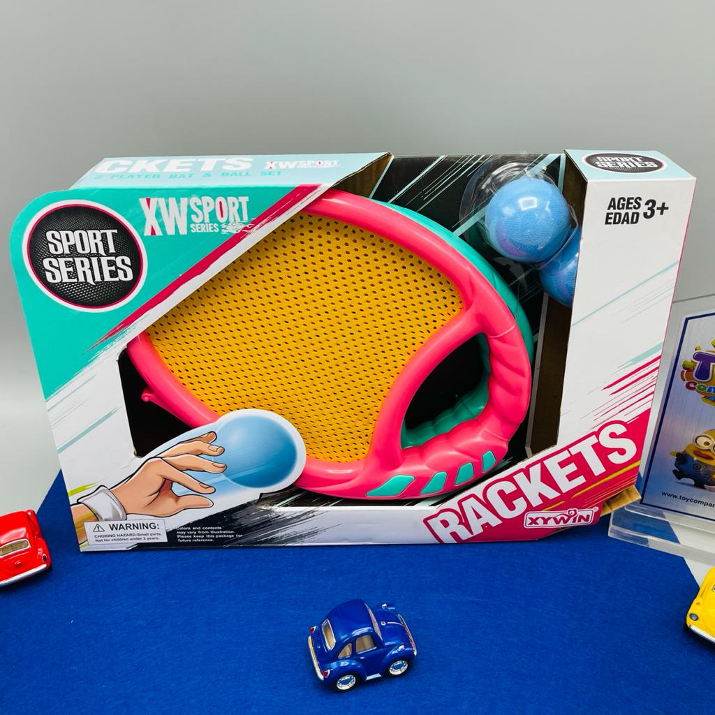 Sport Series Rackets with Foam Balls