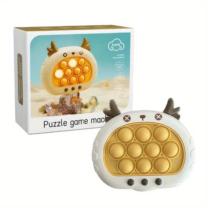 Multi-Modes Electronic Deer Pop Puzzle Game Machine