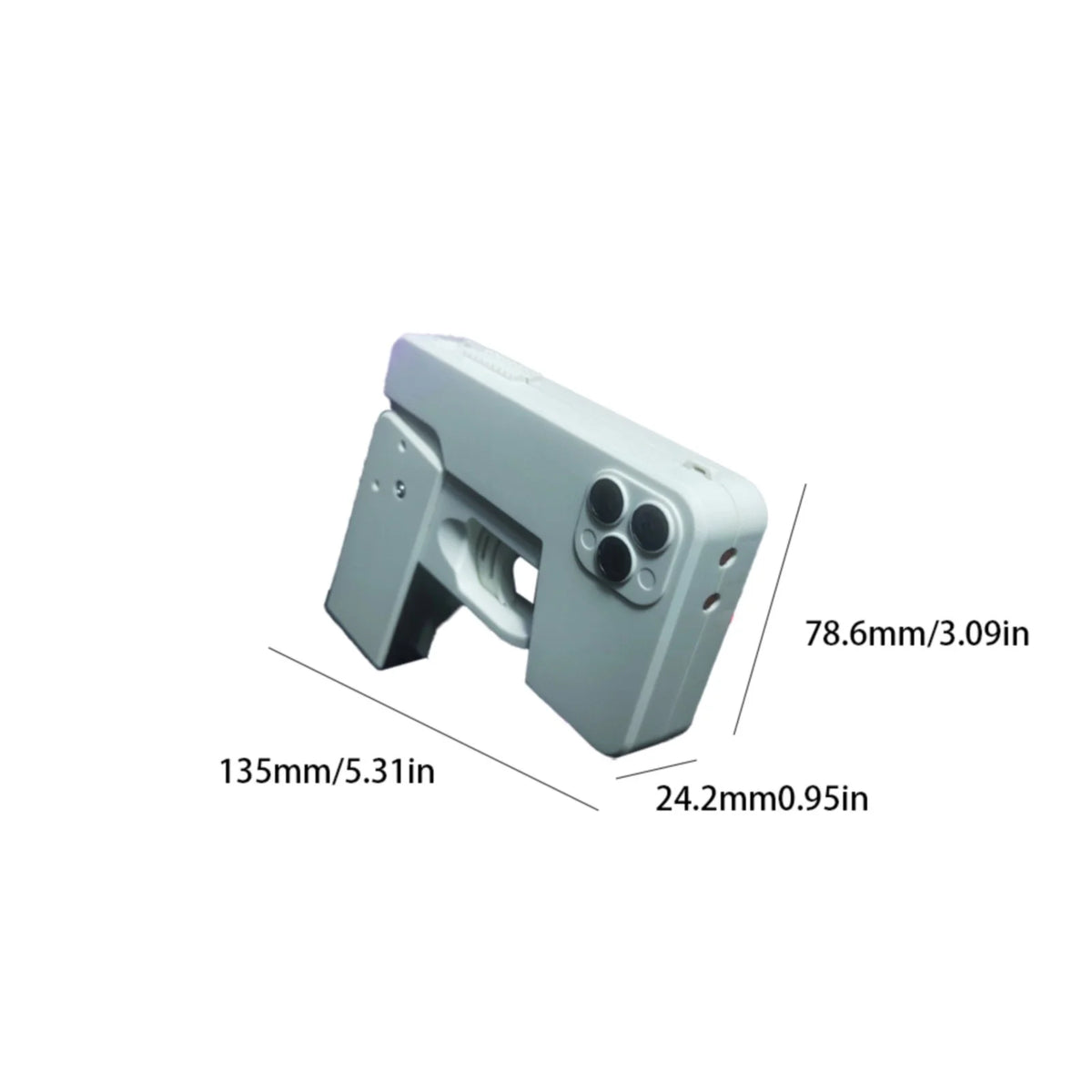 Manual Mini Foldable Iphone Water Gun Toy
