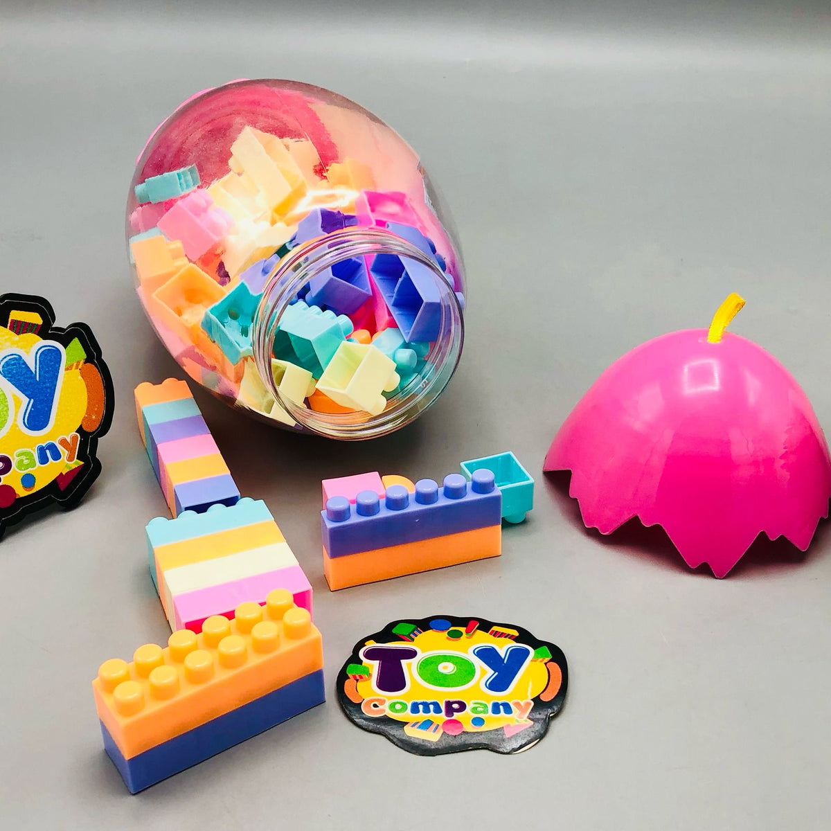 50Pcs Mini Egg Building Blocks