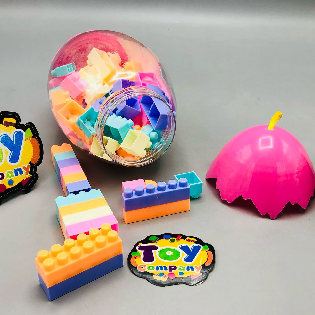 50Pcs Mini Egg Building Blocks