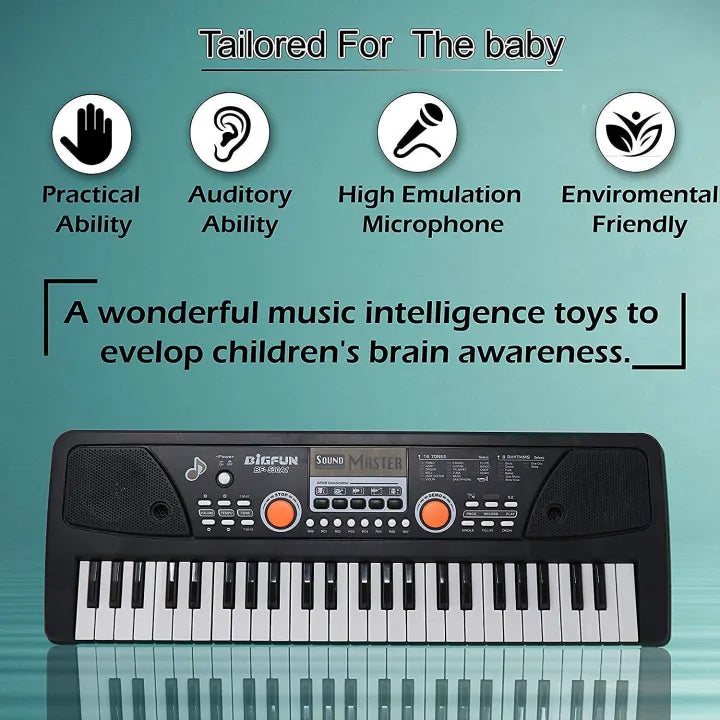 49 Keys BigFun Electronic Keyboard With Microphone