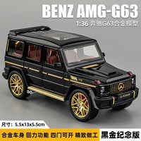 1:24 Diecast AMG G63 Model Car With Smoke