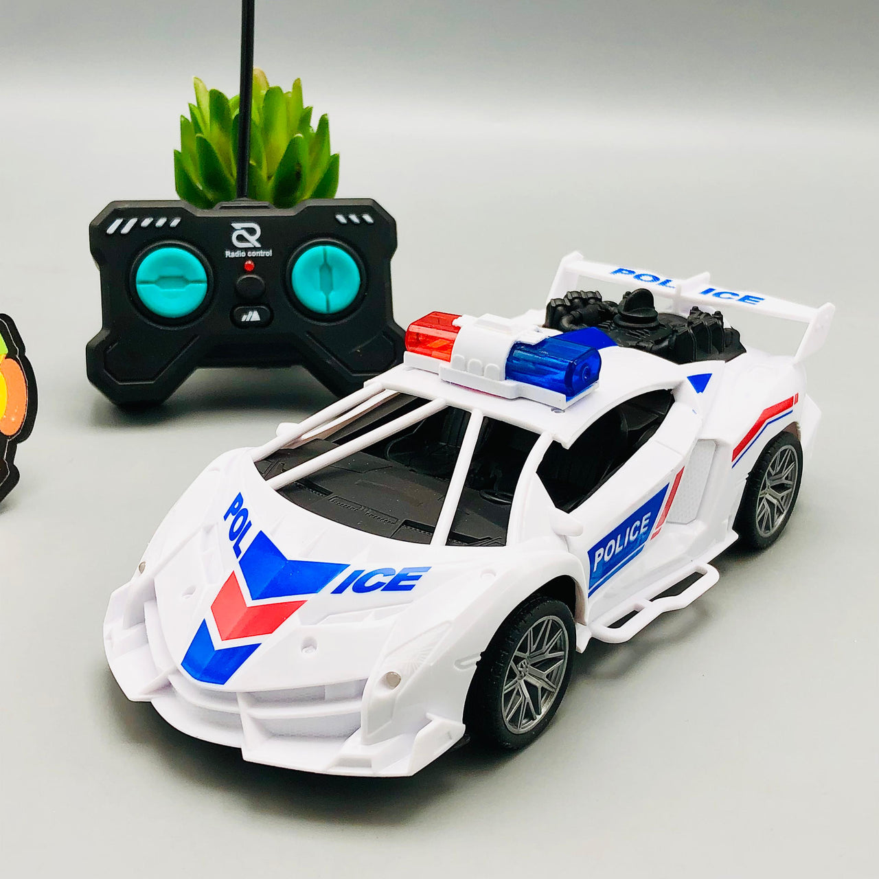 RC Spray Police Racing Car With Light