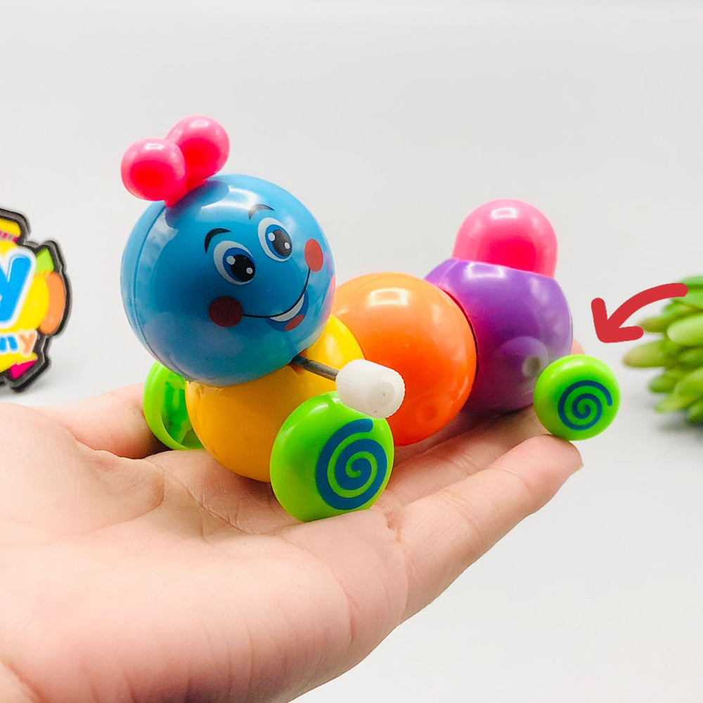1Pc Wind up Little Insect Caterpillar Toy - Minor Fault