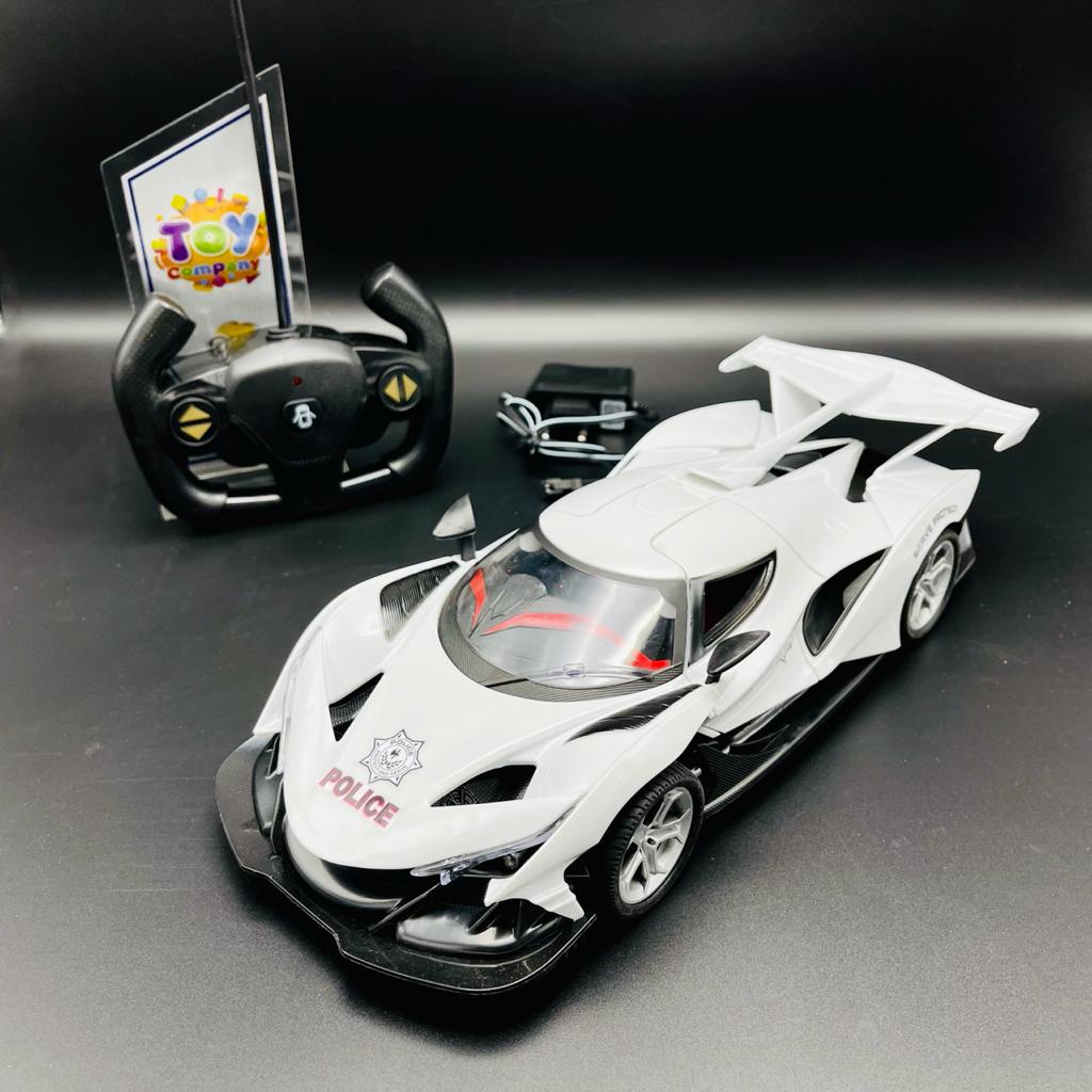 Top Speed R/C Sports Police Car