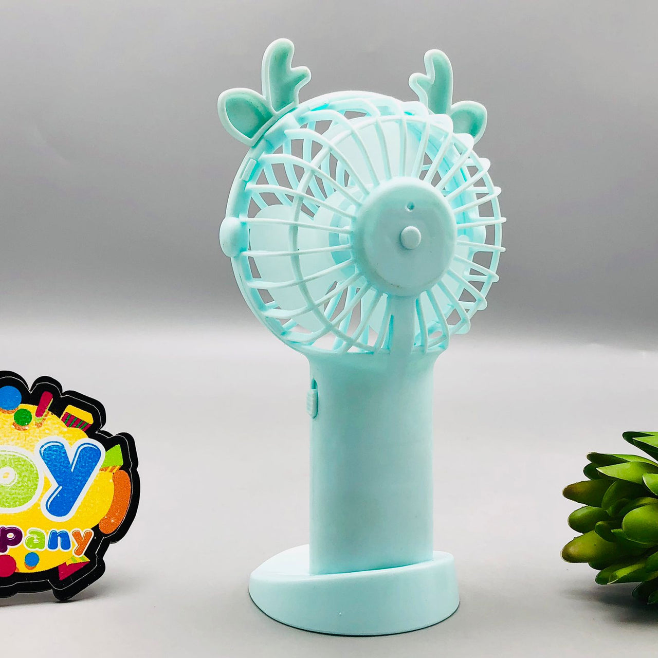 Rechargeable Cute Design Handheld & Desktop Small Fan