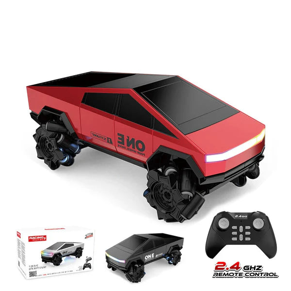 1:28 2.4GHz Remote & Watch Control Tesla Mini Drift Truck