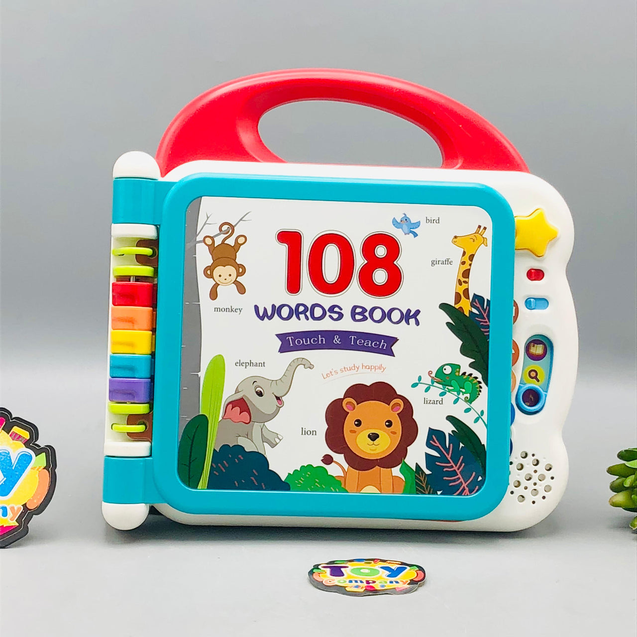 Kids Bluetooth Touch & Teach 108 Words Learning Book