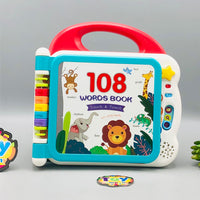 Kids Bluetooth Touch & Teach 108 Words Learning Book