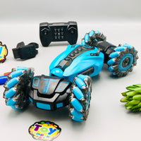 Remote & Gesture Controlled Spray Stunt Torsion Vehicle