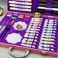 88Pcs Premium Spiderman Themed Kids Painting Kit Briefcase