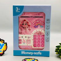Princess Fingerprint & Swipe Card Unlock Piggy Bank