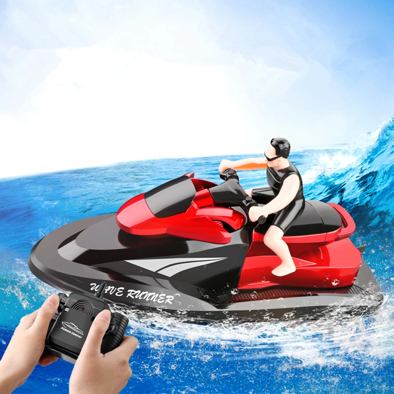 2.4 GHz Wireless RC Motor Speed Boat