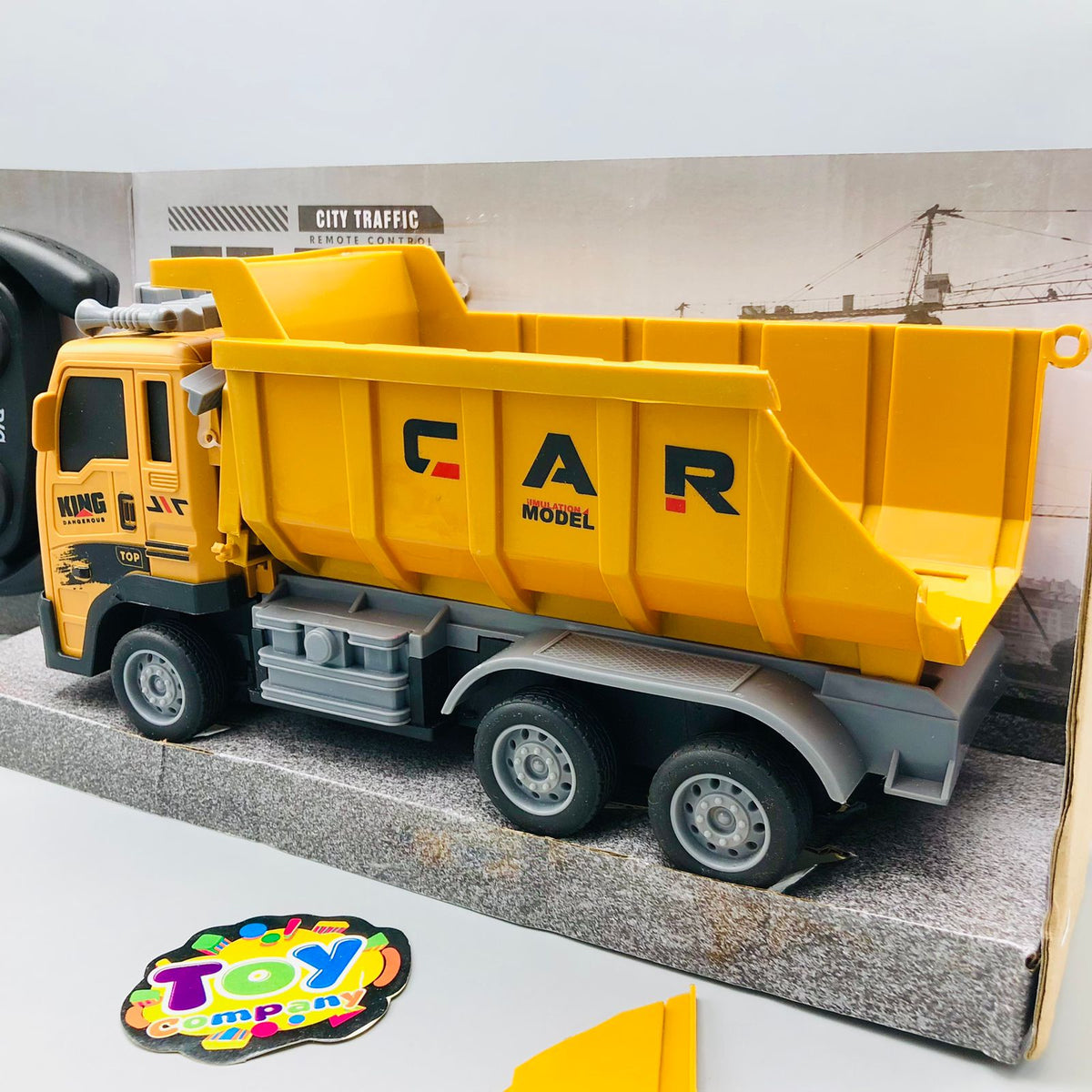 1:16 RC Construction Dump Truck With Light - Minor Fault