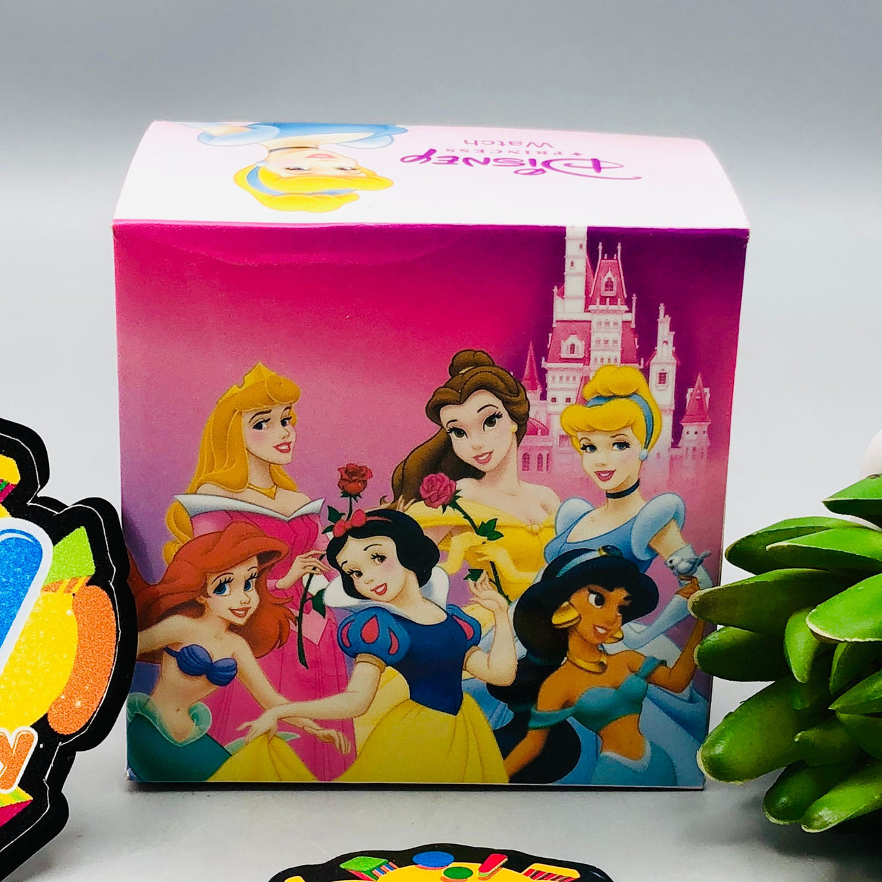 Princess Themed Kids Stainless Steel Frame Watch