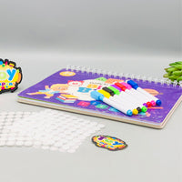 24 Activities Toddlers Time Arrangement Busy Book 