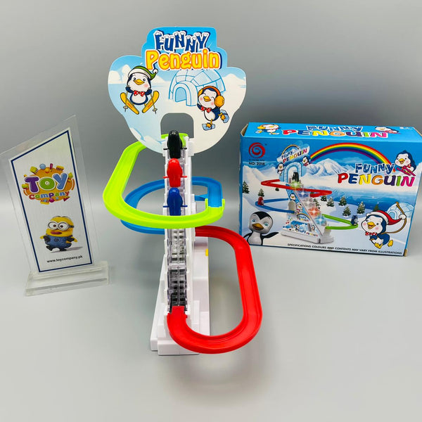 Funny Penguin - Chase & Race Track Set