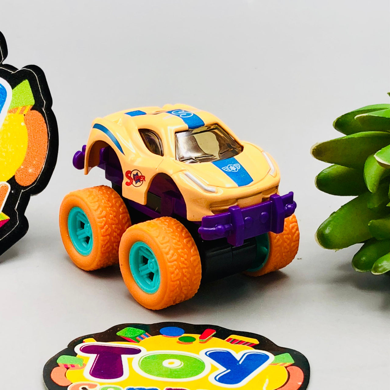 1Pc Cute Mini Diecast Pullback Racing Car - Assortment