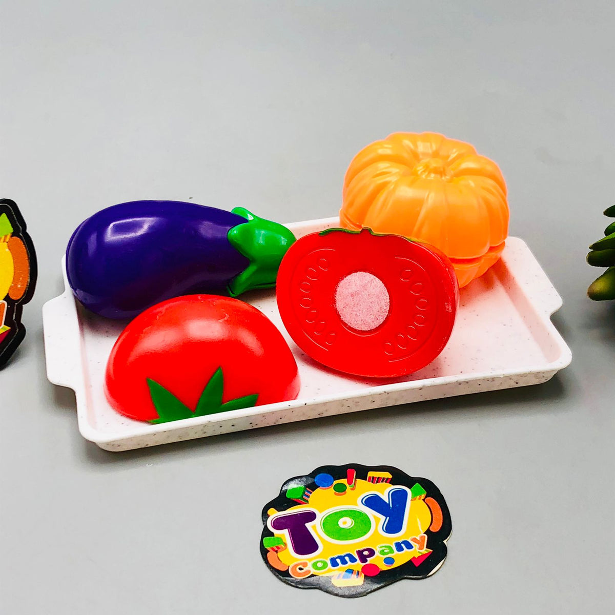 11Pcs Pretend Play Vegetable Cutting Set